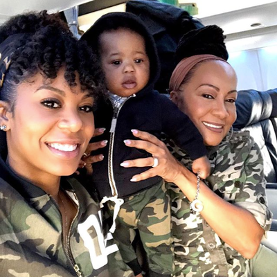12 Times Olympian Sanya Richards-Ross And Her Son Won Gold In Our Hearts